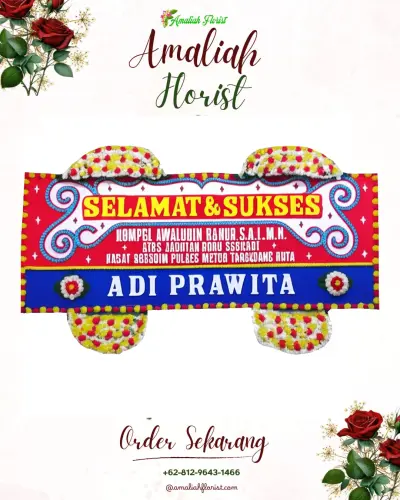 Karangan Bunga Ucapan Selamat taringgullandeuh